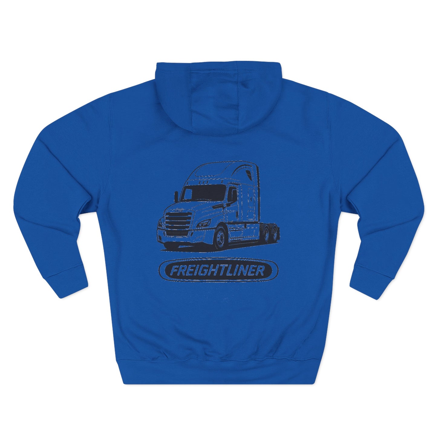 Freightliner Truck Hoodie — Classic Semi-Truck Logo Pullover