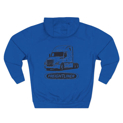 Freightliner Truck Hoodie — Classic Semi-Truck Logo Pullover