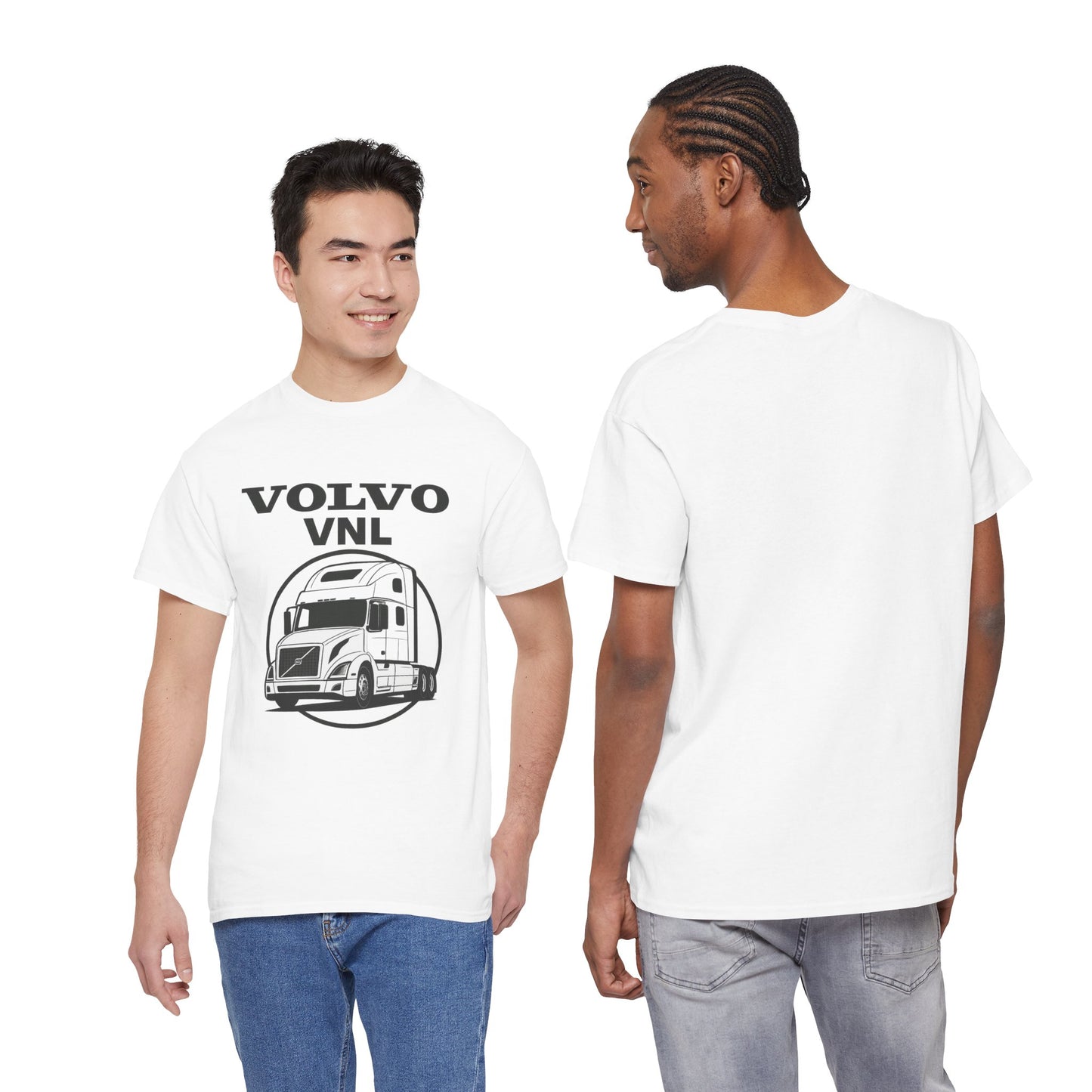 Volvo VNL Semi Truck T-Shirt — Trucker Cab Graphic Tee