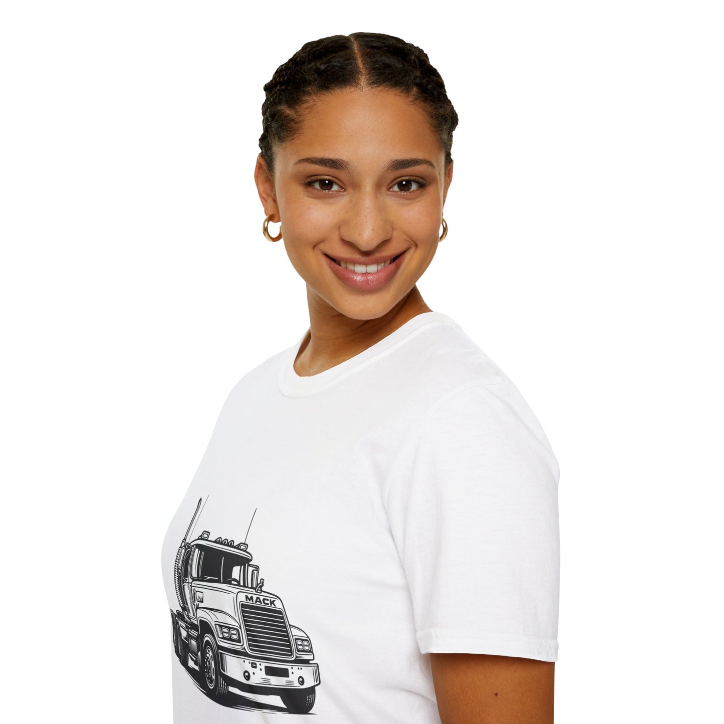 Semi Truck Graphic T-Shirt – Vintage Big Rig Tee for Truckers & Enthusiasts