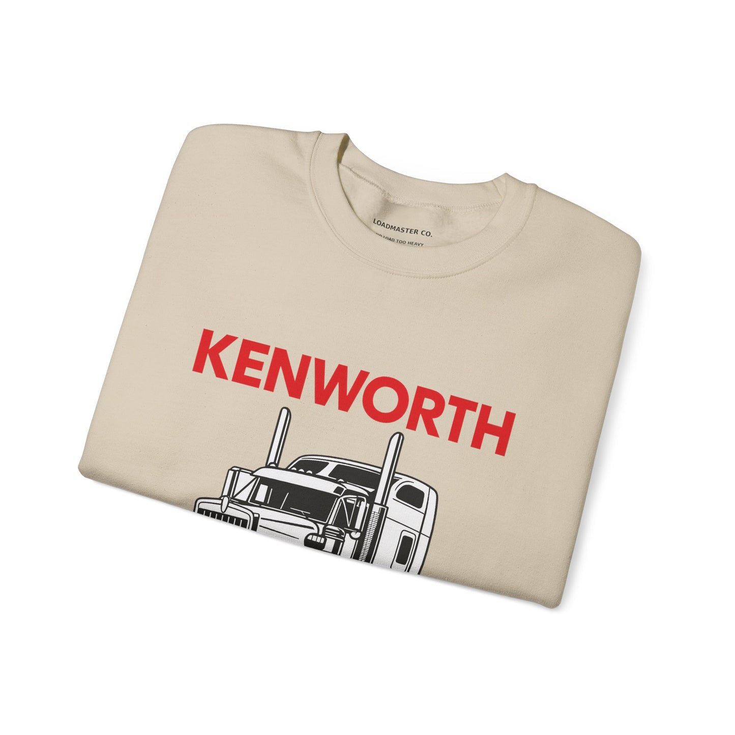 Kenworth Semi Truck Crewneck Sweatshirt — Classic Trucker Graphic