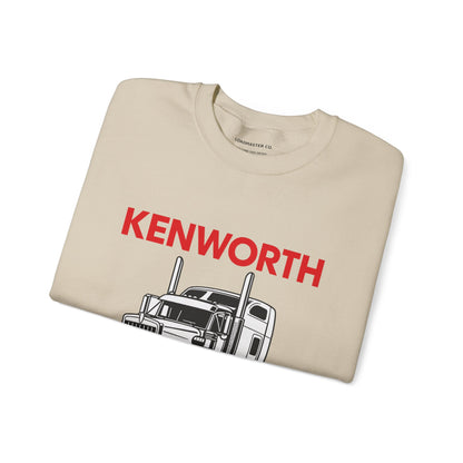Kenworth Semi Truck Crewneck Sweatshirt — Classic Trucker Graphic